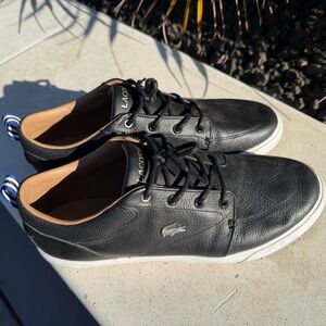 Lacoste Men's Black Sneakers